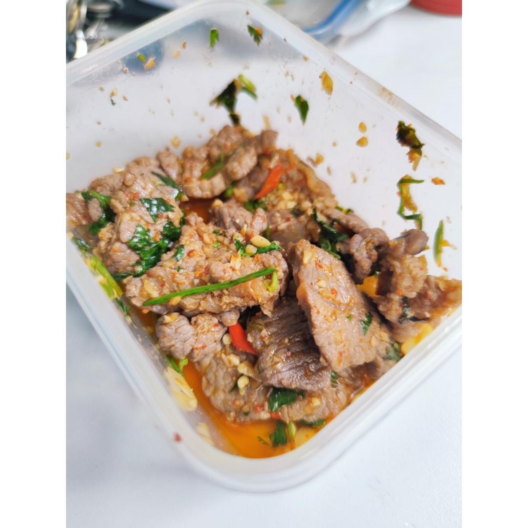 超级快手香菜拌牛肉