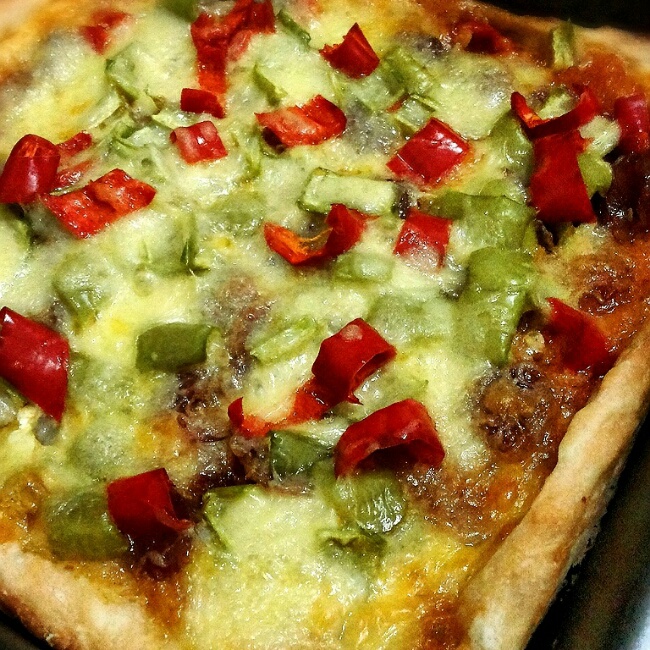 夏威夷pizza（附饼底冷冻法）