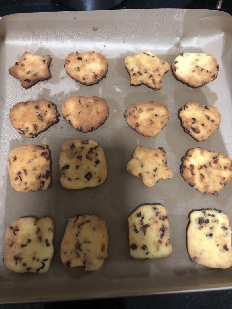新手必做—蔓越莓饼干