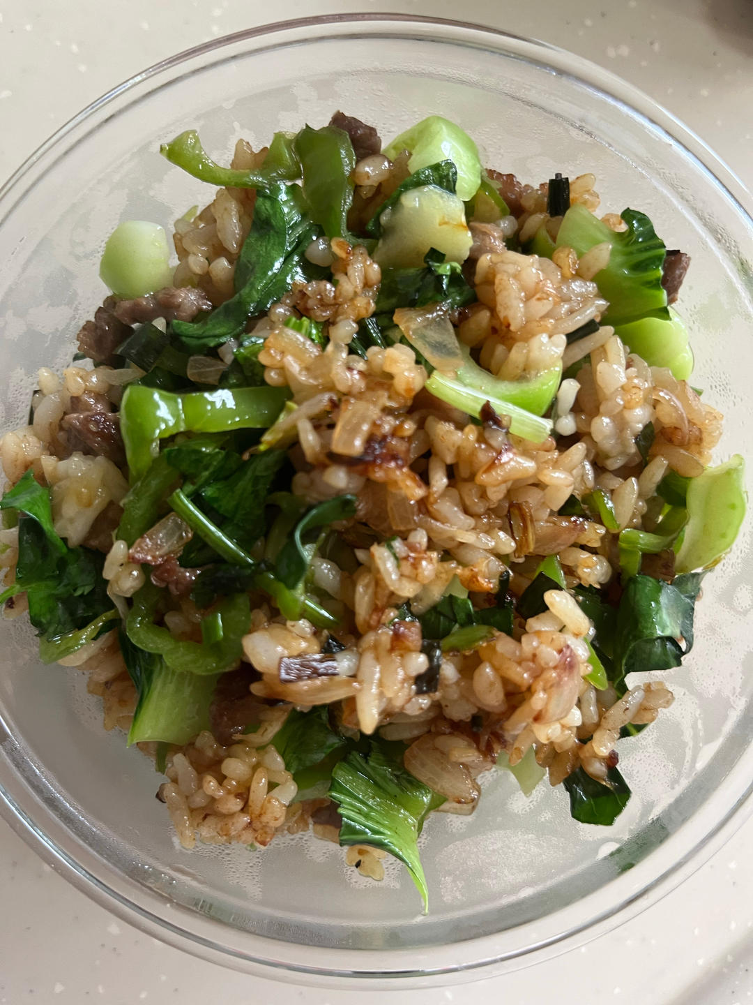 最好吃🉐青椒牛肉炒饭
