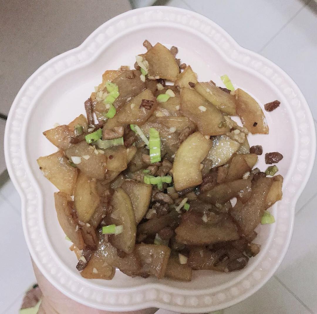 肉末炒冬瓜(超下饭)