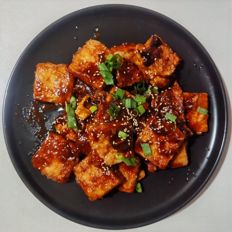 给肉都不换的糖醋豆腐‼️外脆里嫩，巨下饭‼️