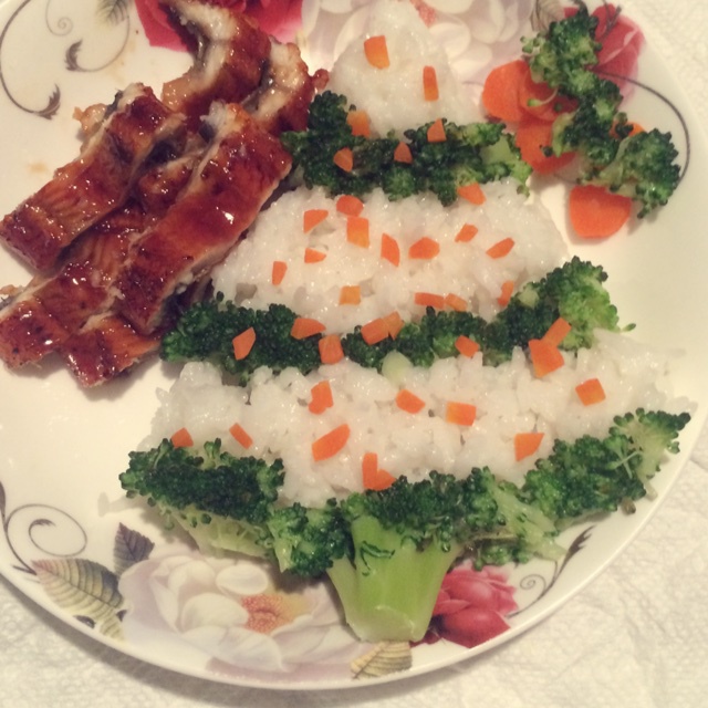 圣诞鸡翅饭