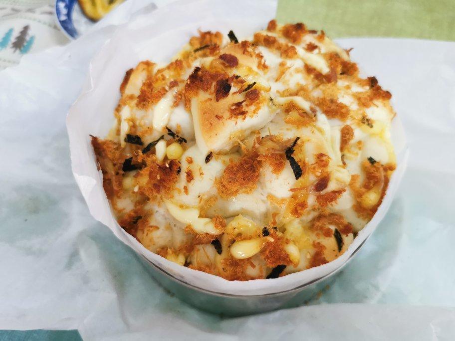 肉松手撕面包—超软会爆浆的面包哟