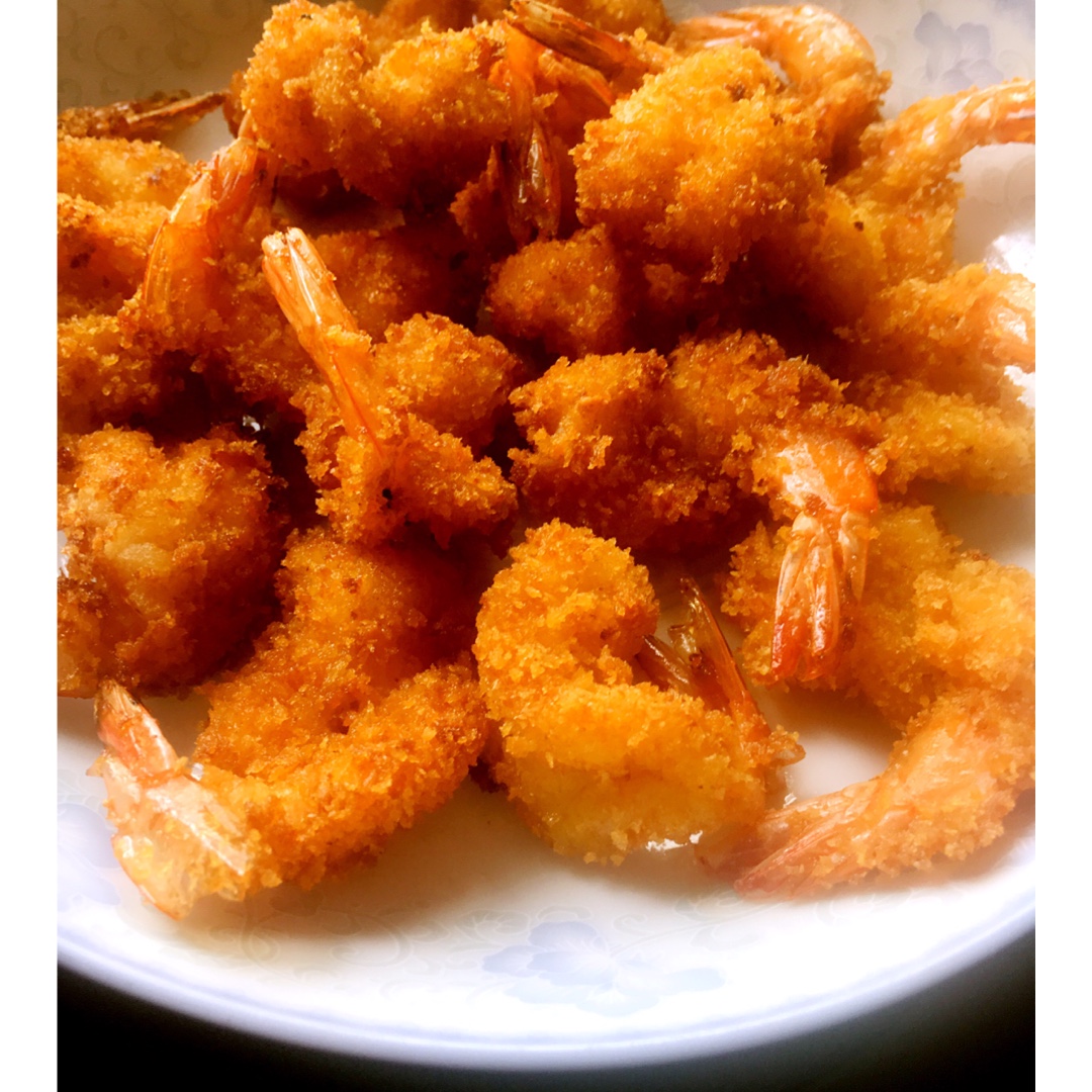 面包糠炸虾