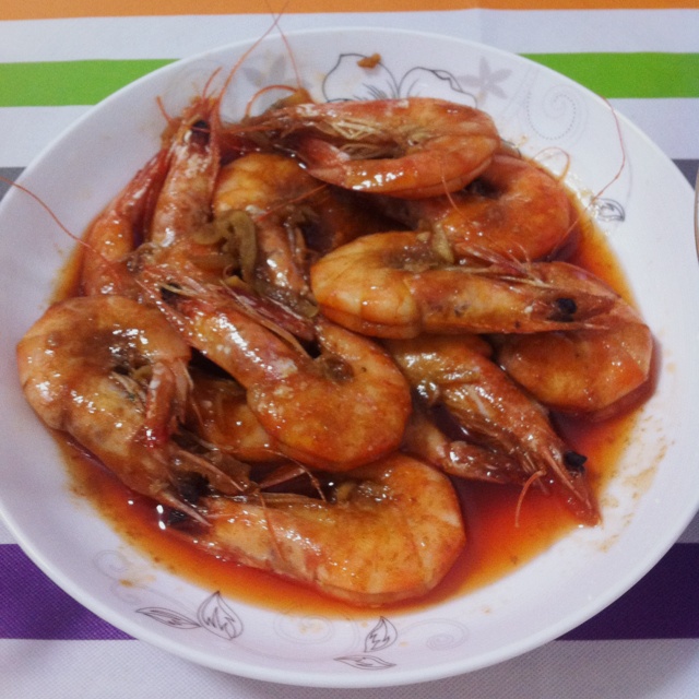 油焖大虾