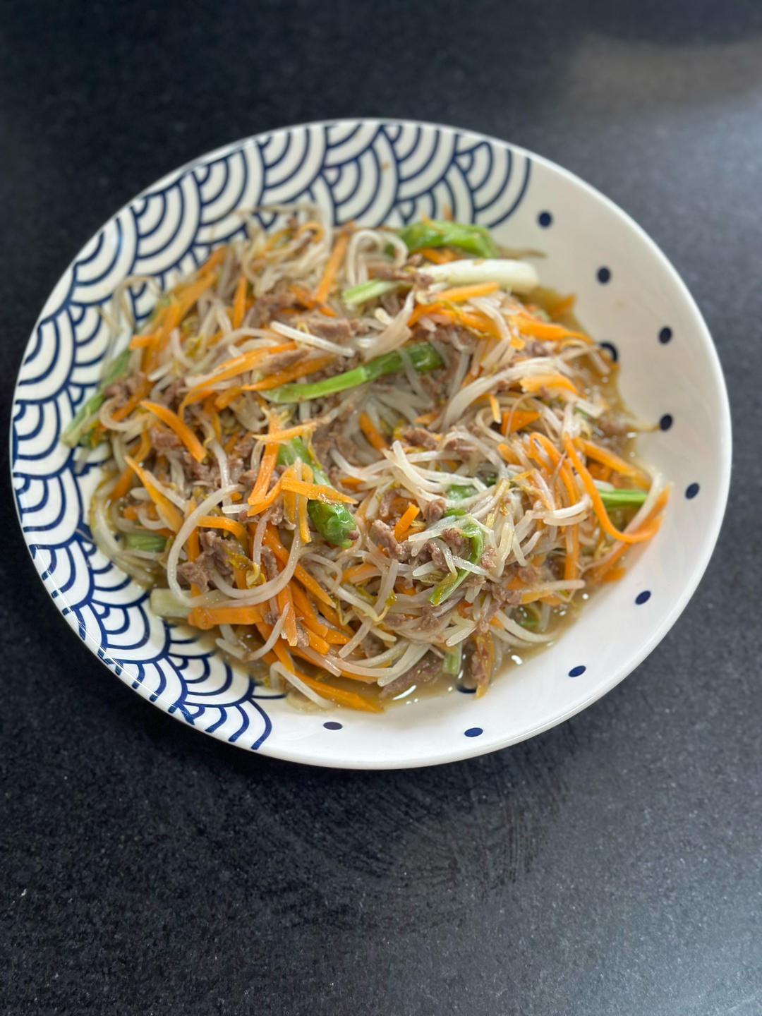 素炒豆芽菜