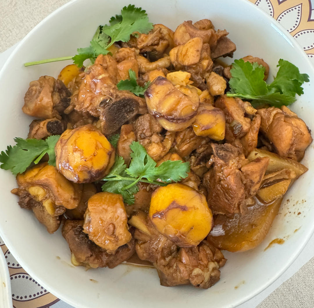 秋天里的美味【板栗烧鸡】含板栗不糊汤的小秘诀