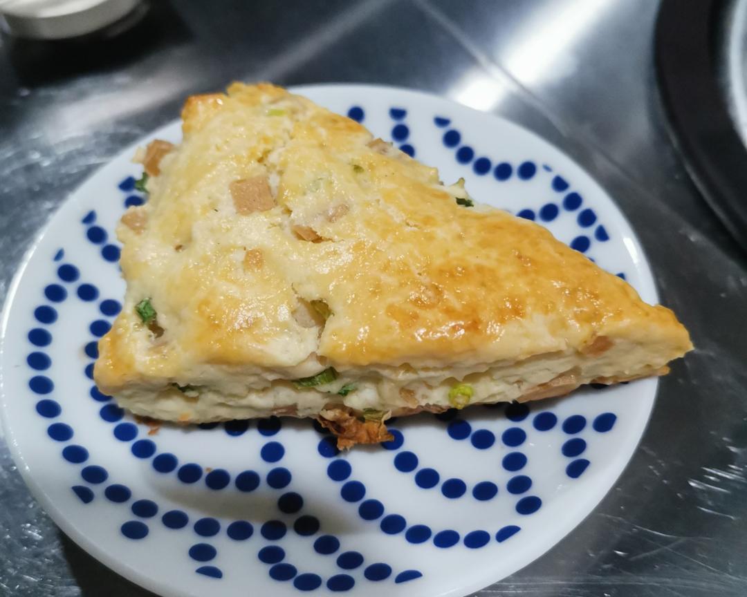 火腿肠香葱司康