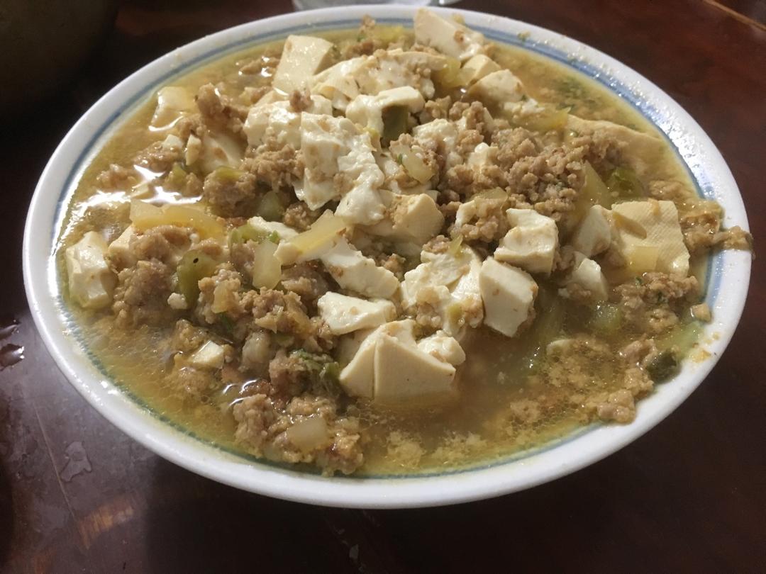 肉末蒸豆腐