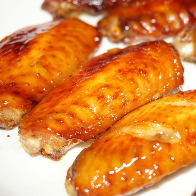 春夏秋冬总是夏做的烤箱版蜜汁烤翅