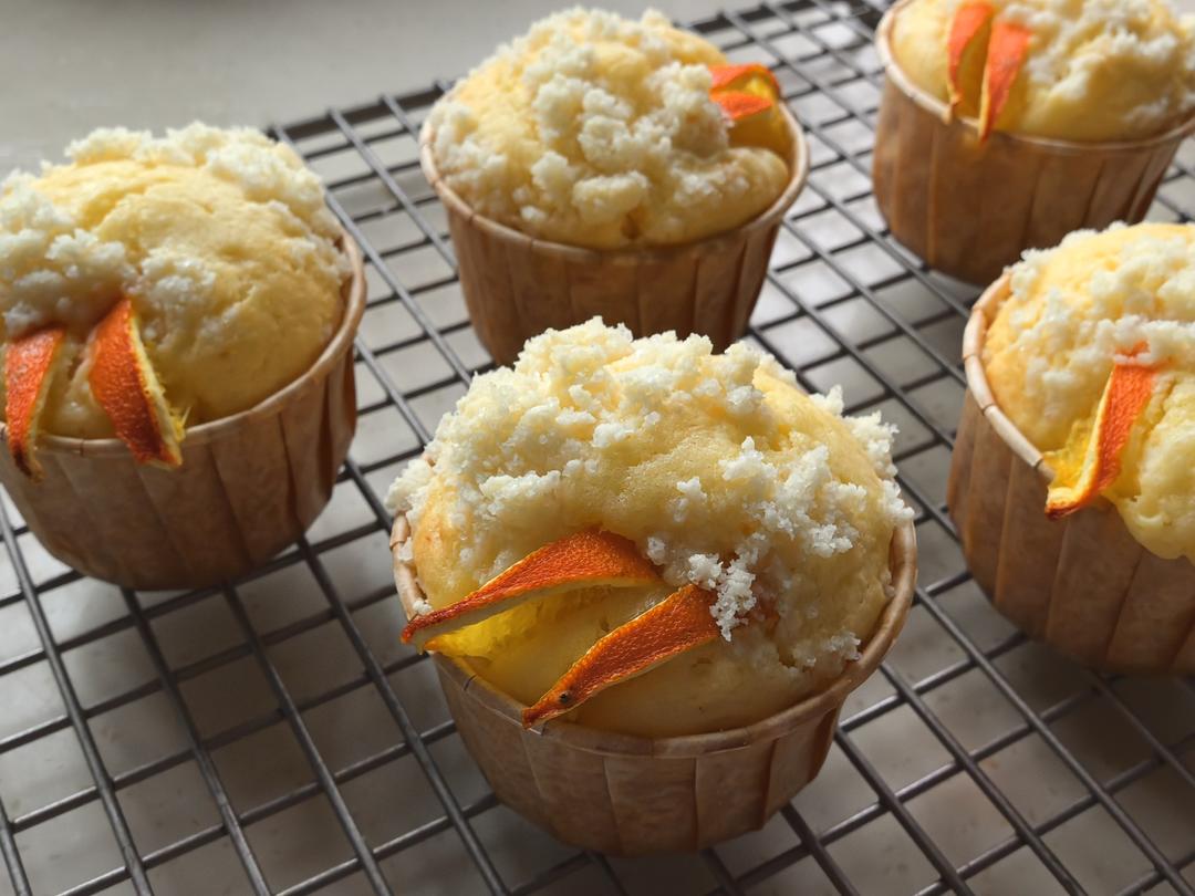 比爆浆蓝莓麦芬还要好吃的香橙麦芬