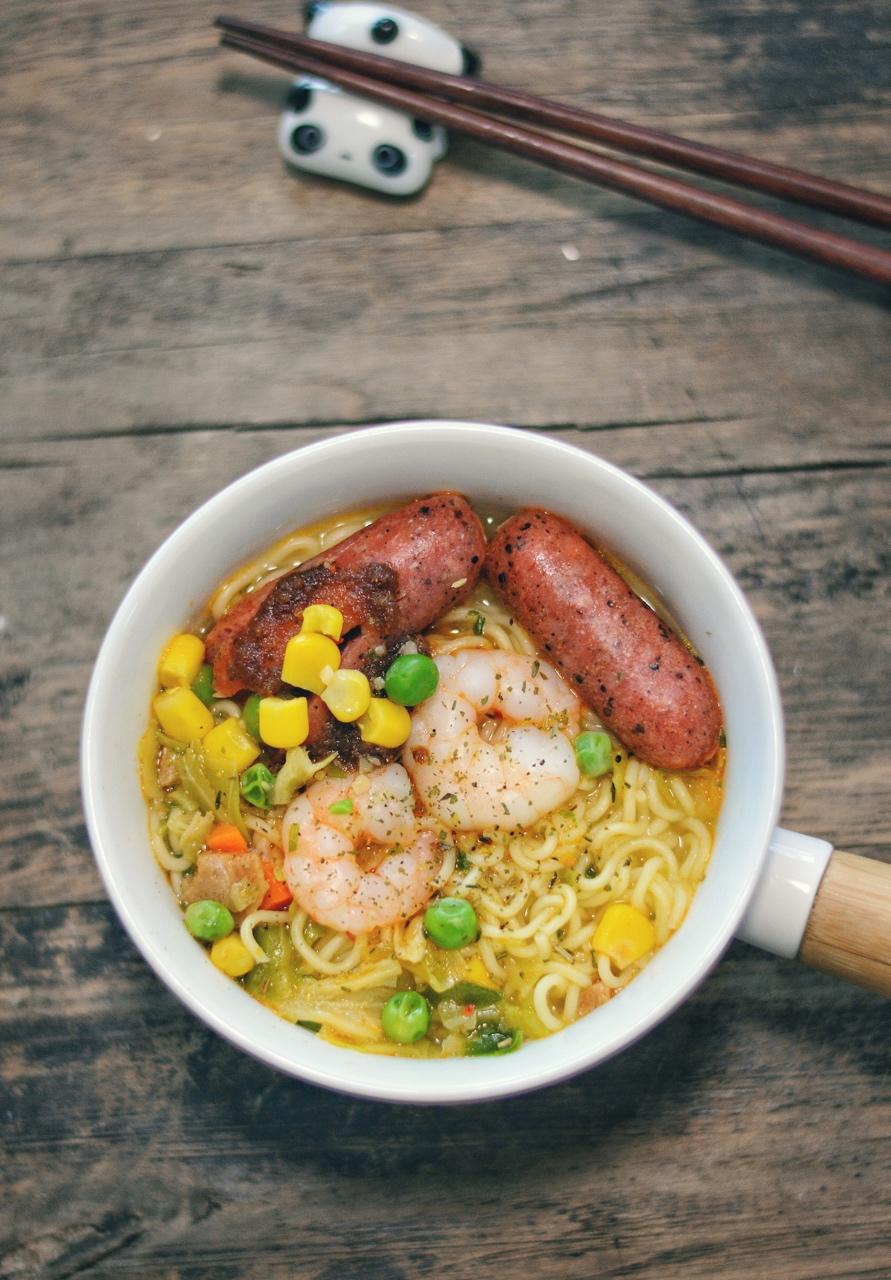 阿娟私厨教室做的美味泡面