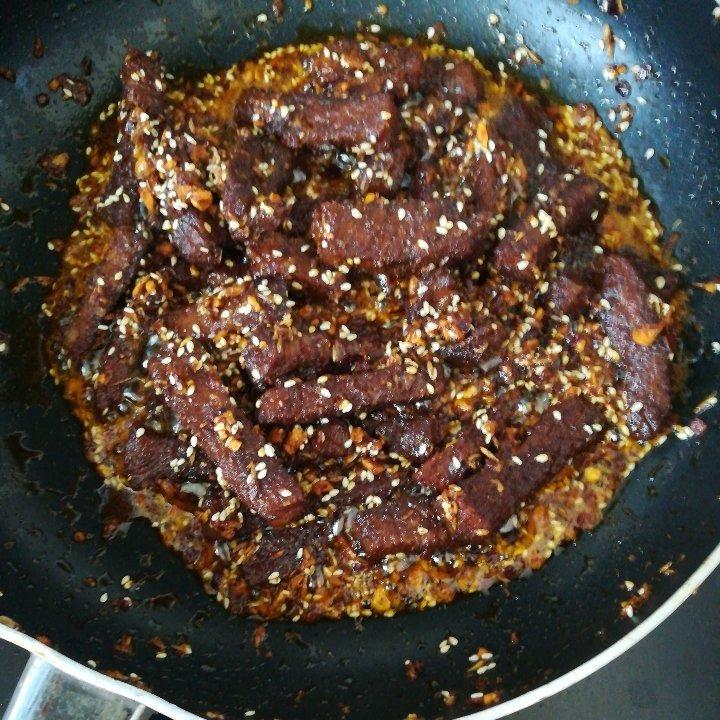 麻辣牛肉干