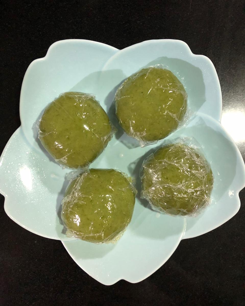 青团 | 咸蛋黄肉松馅