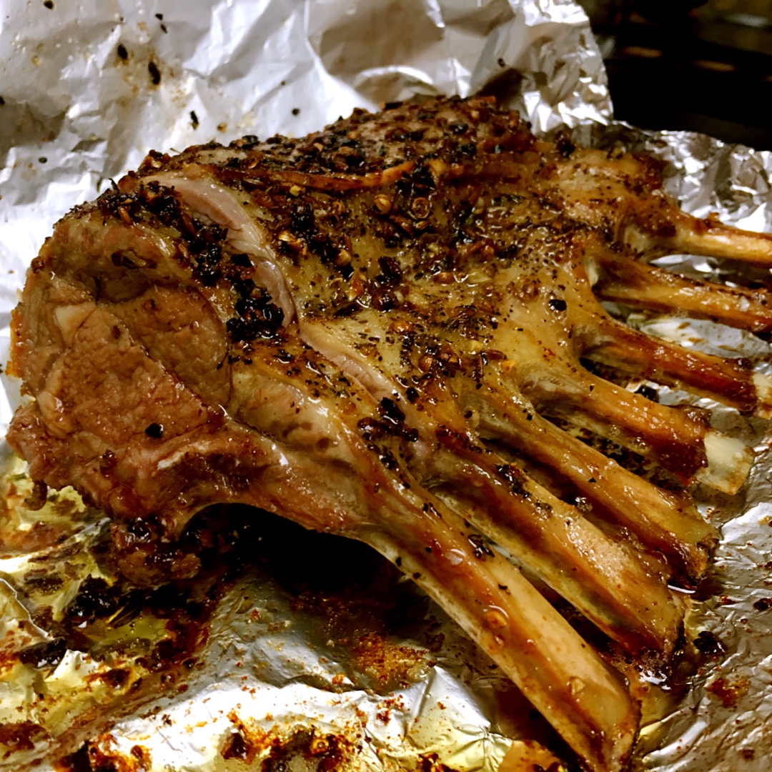 迷迭香烤小羊排