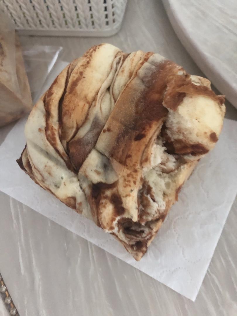 豆沙水立方吐司