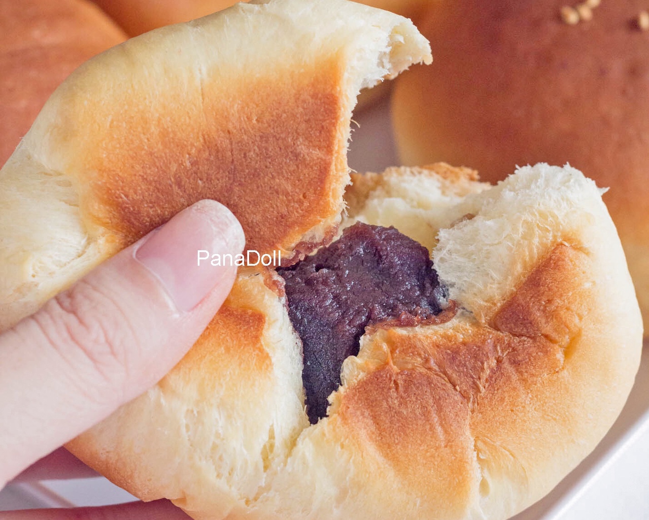 走过路过不要错的的老式豆沙面包～🍞的做法 步骤10