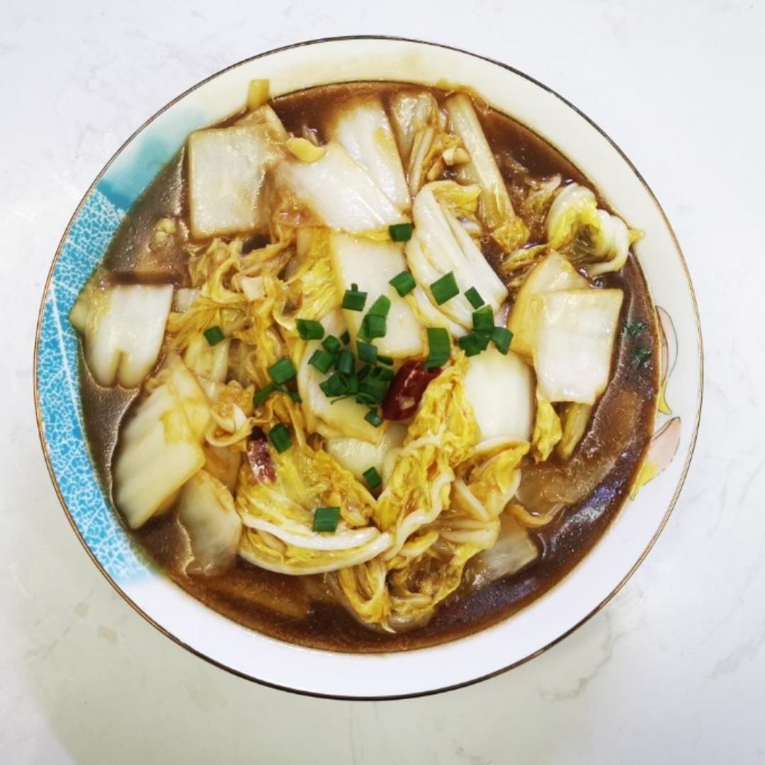 爆下饭的酸辣白菜(零难度)