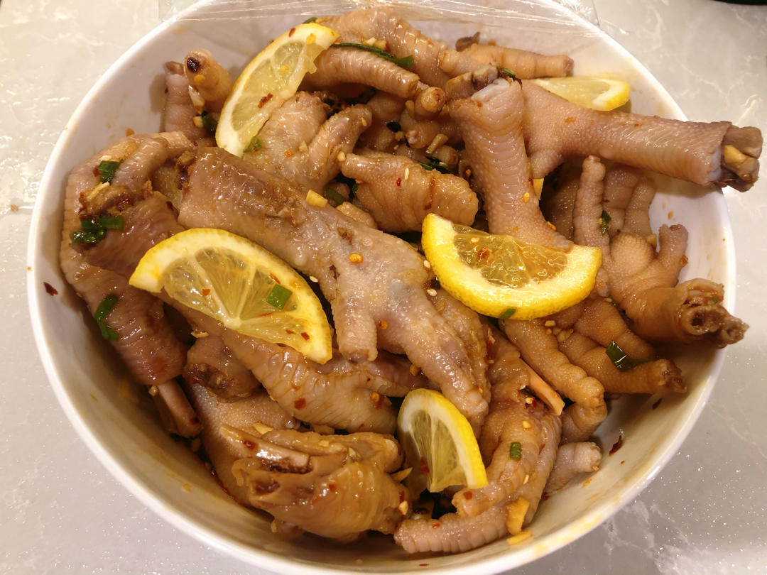 抖音网红百香果柠檬凤爪