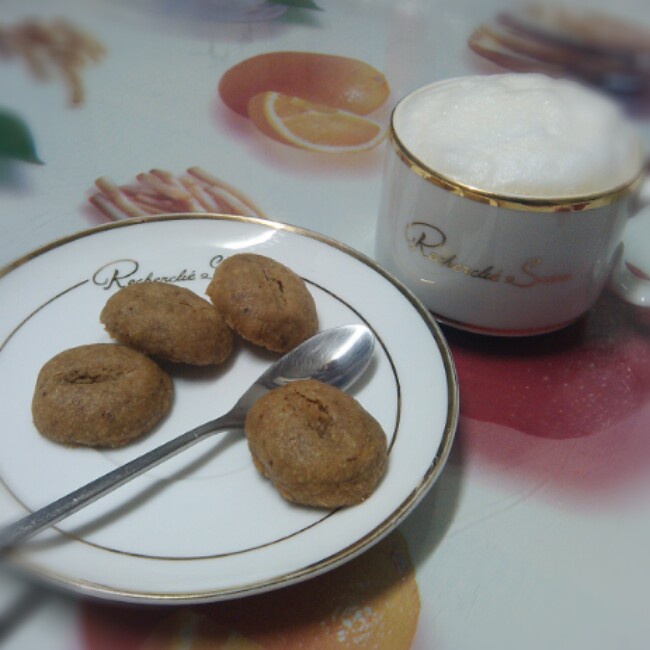 【咖啡豆豆饼干】简单的硬饼干