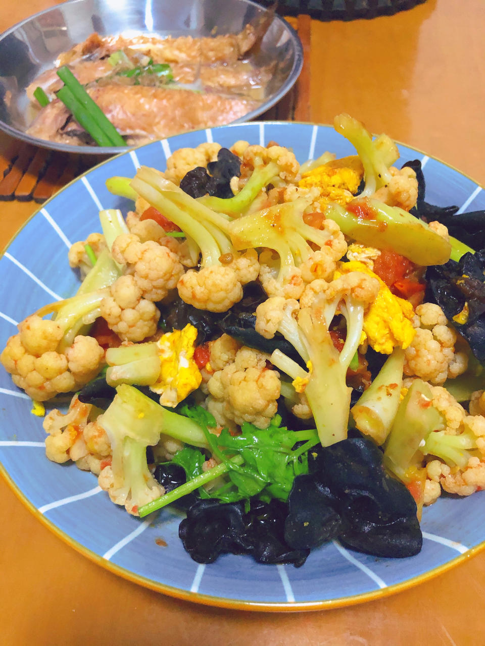 西红柿炒花菜🍅