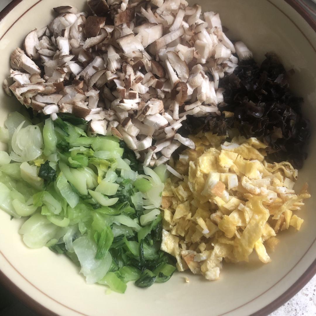 香菇青菜馅