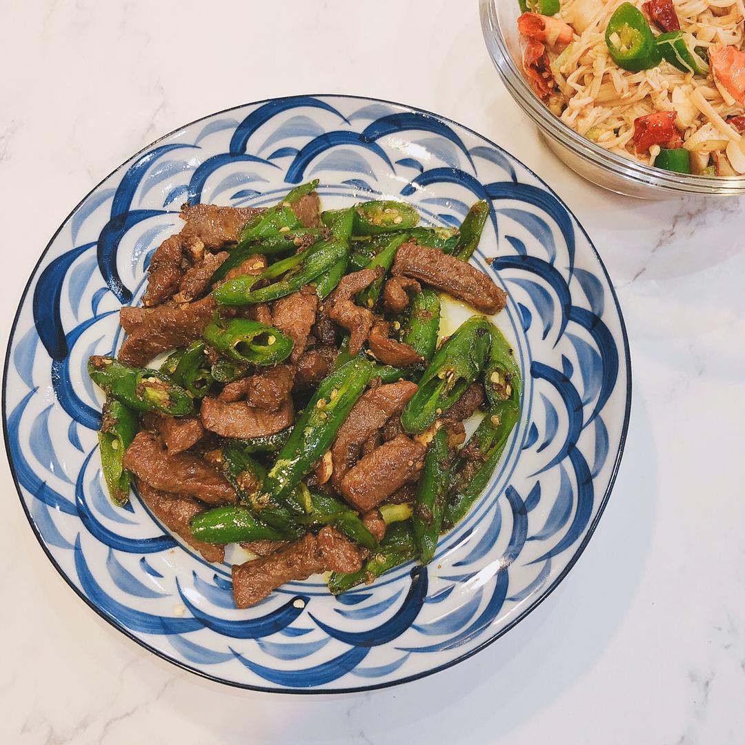 杭椒牛柳黑椒牛柳 终于找到炒出嫩牛肉的办法了 肉片肉丝都适用