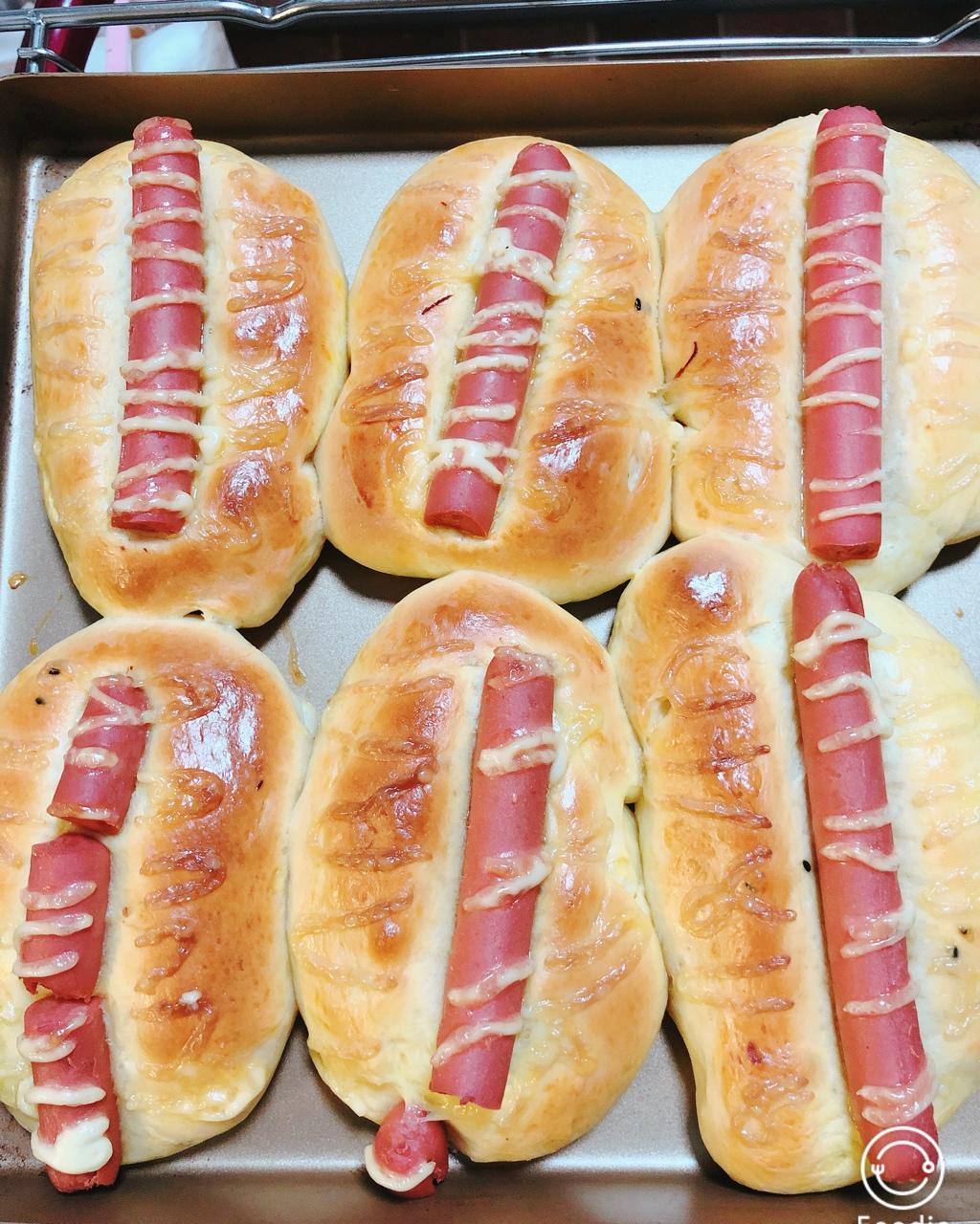 热狗面包