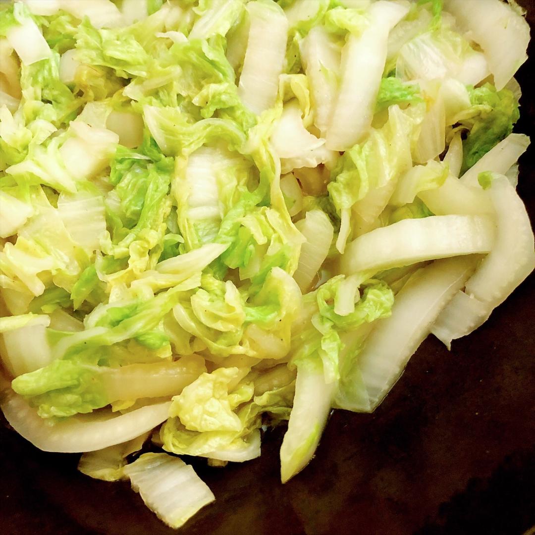 食物本身的味道—清炒白菜