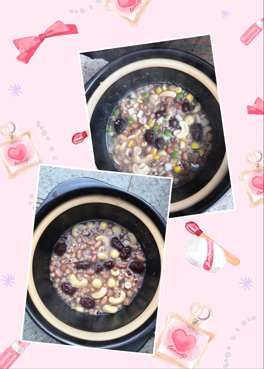 红枣薏米赤小豆粥的做法 步骤5