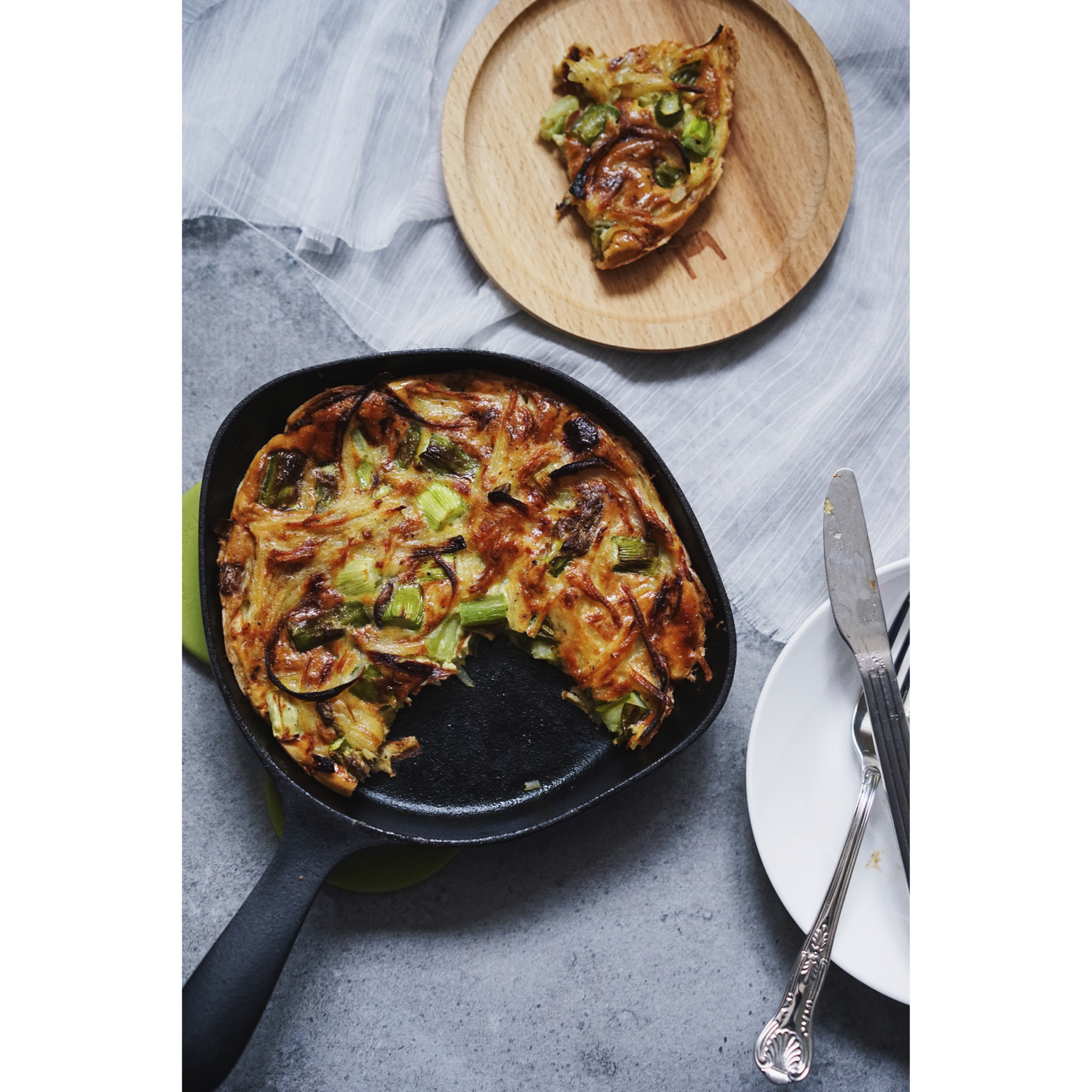 西班牙土豆饼tortilla de patatas