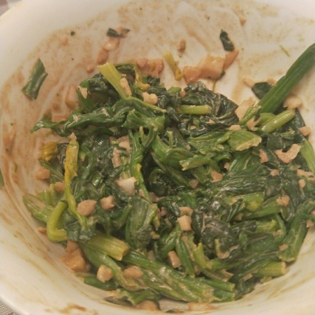 凉拌菠菜