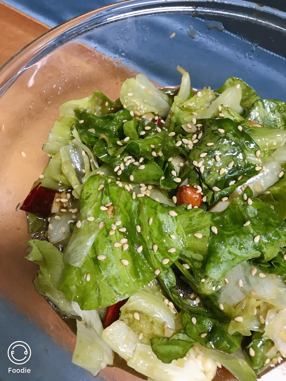 凉拌生菜