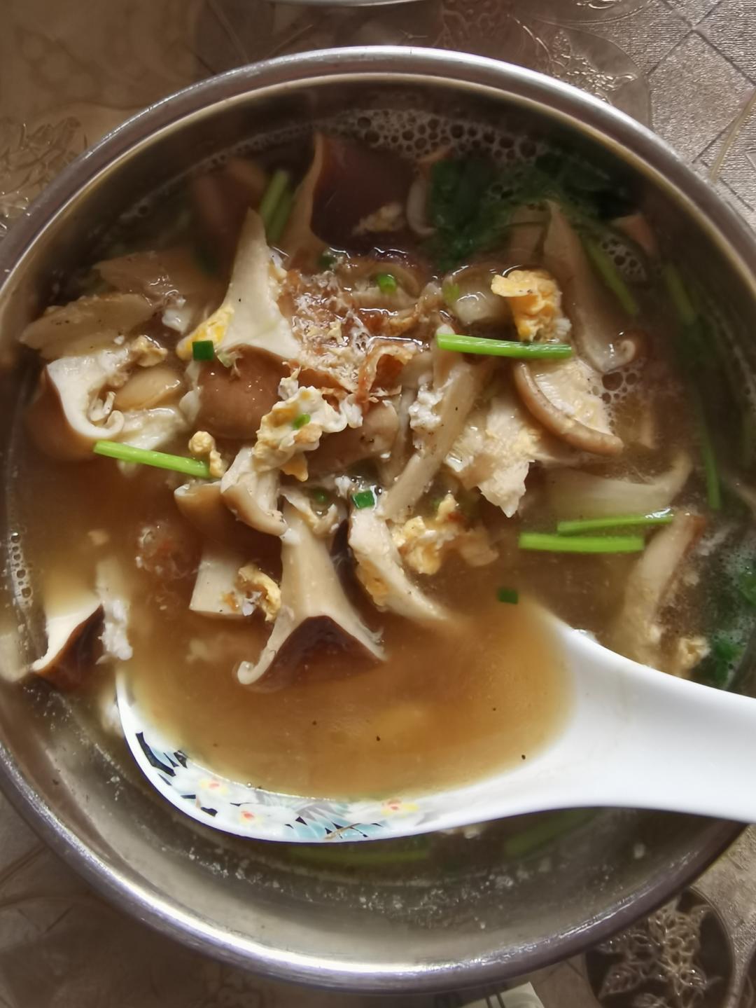 最爱爸爸的蘑菇汤