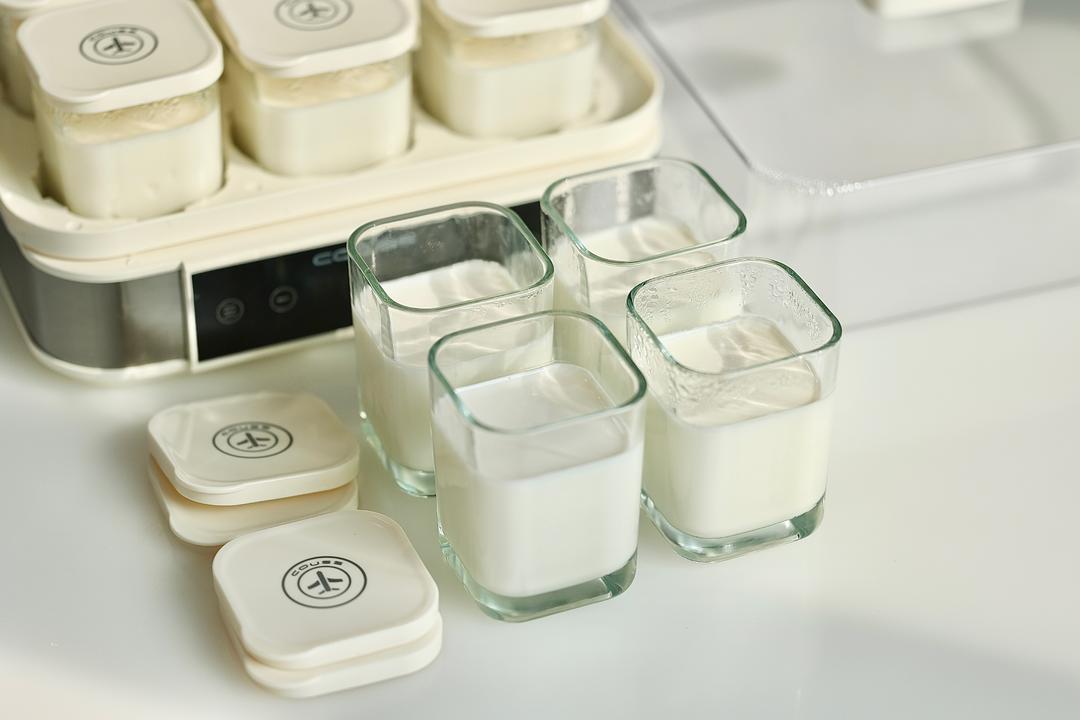 自制健康低糖酸奶/酸奶机版/高颜值🍓9种水果口味的做法 步骤12