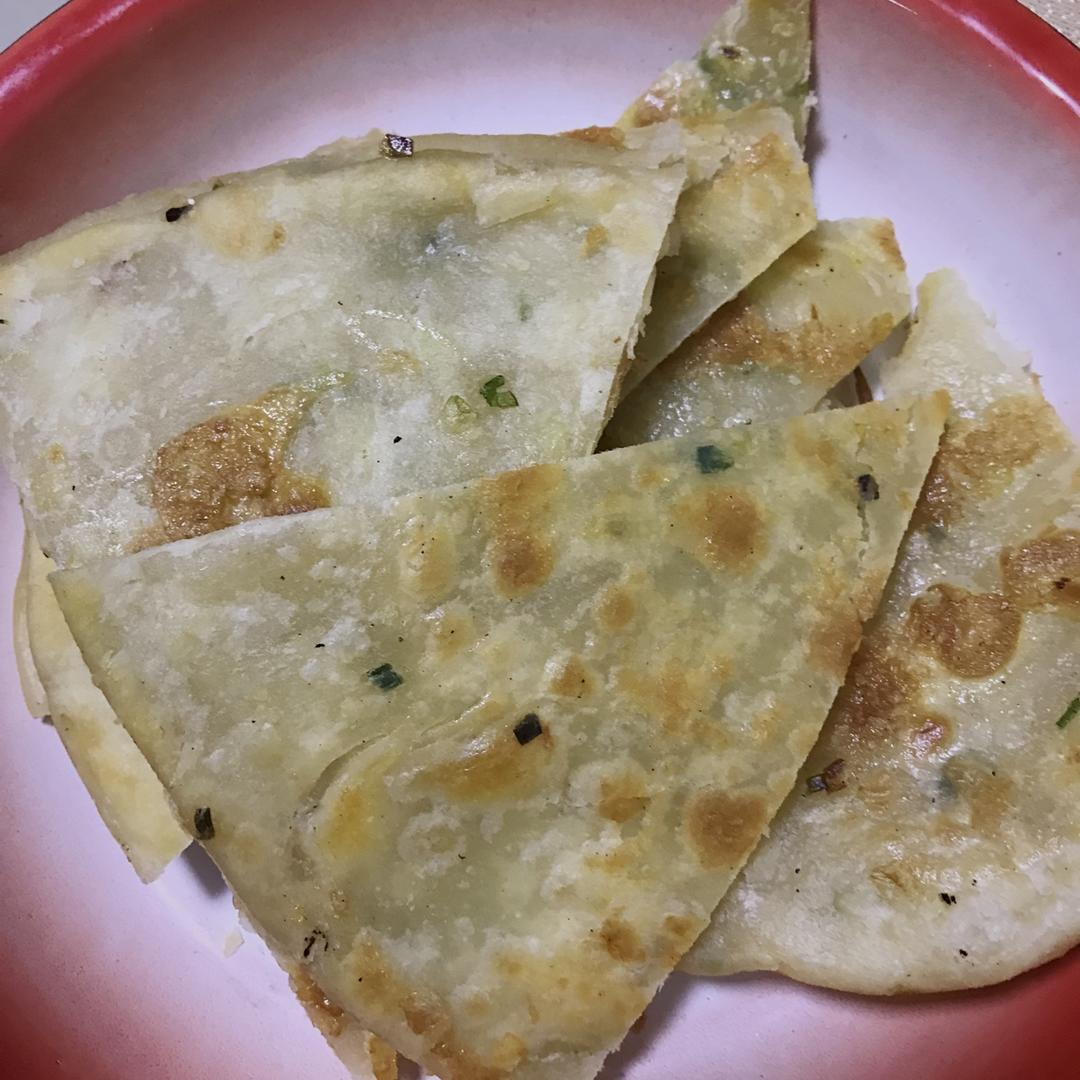 鸡蛋葱油饼                  （更新饼坯保存方法）