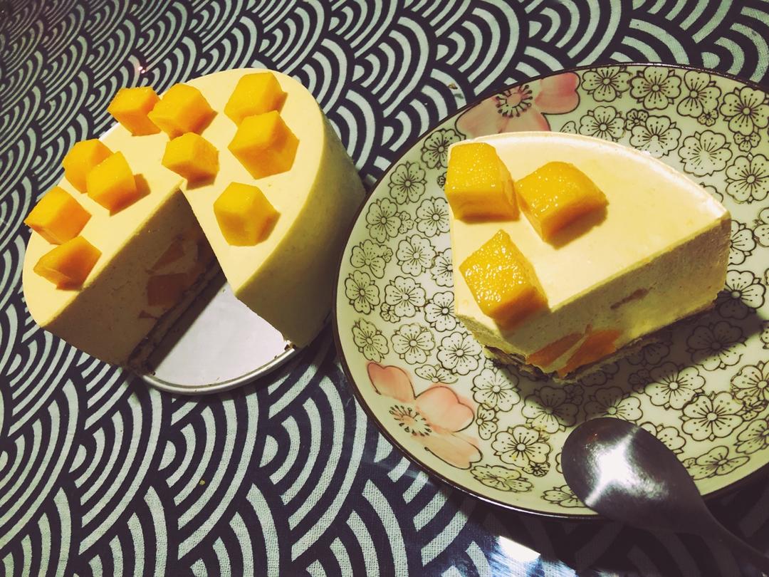 【视频】芒果慕斯（6寸） | 含镜面果胶配方