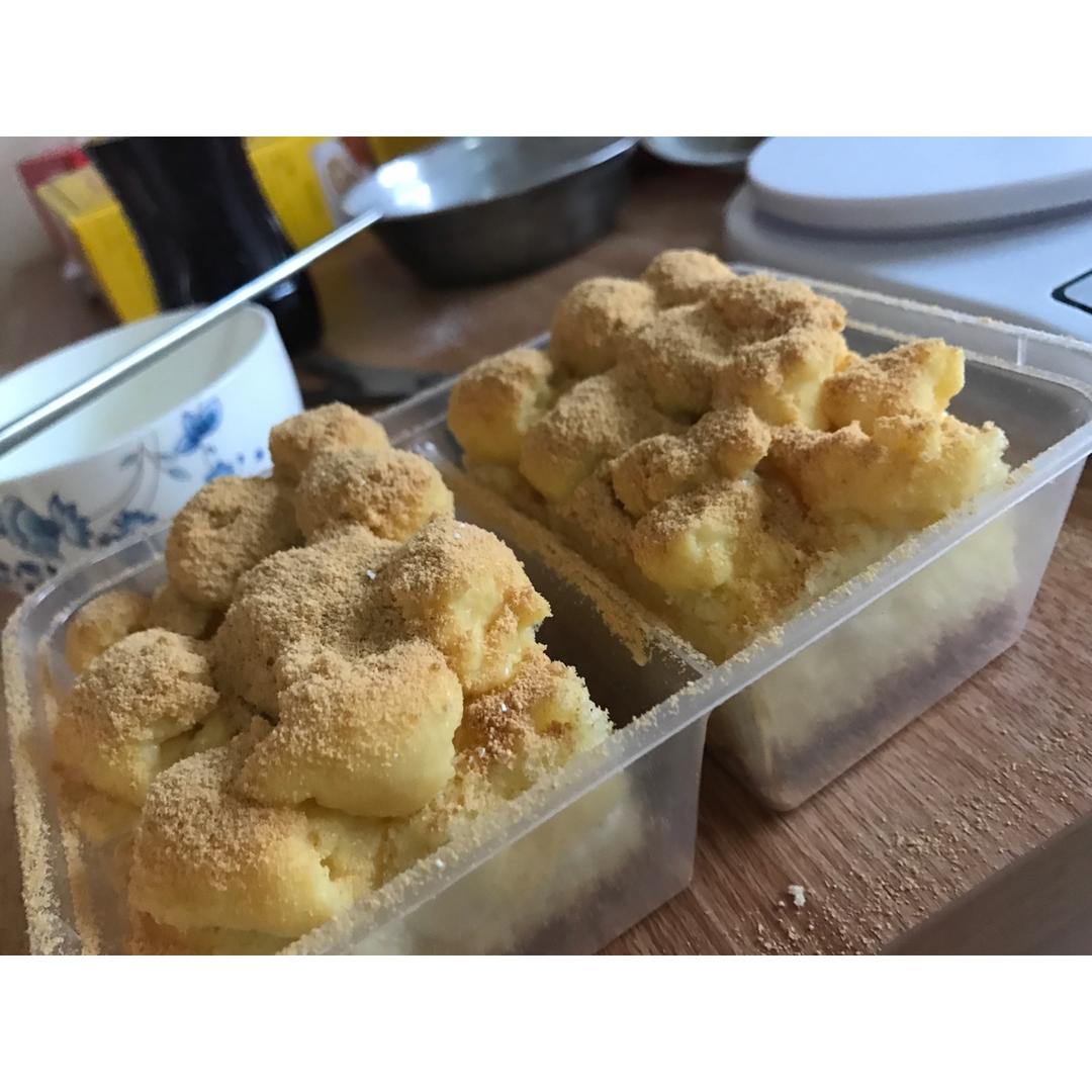 日式豆乳盒子蛋糕