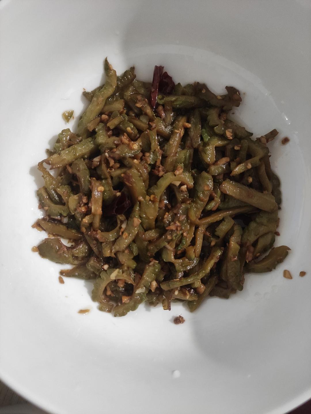 清炒苦瓜