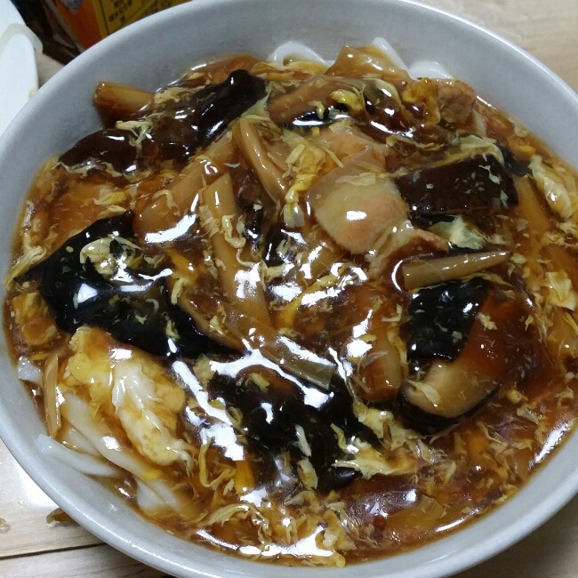 crystina做的老北京打卤面
