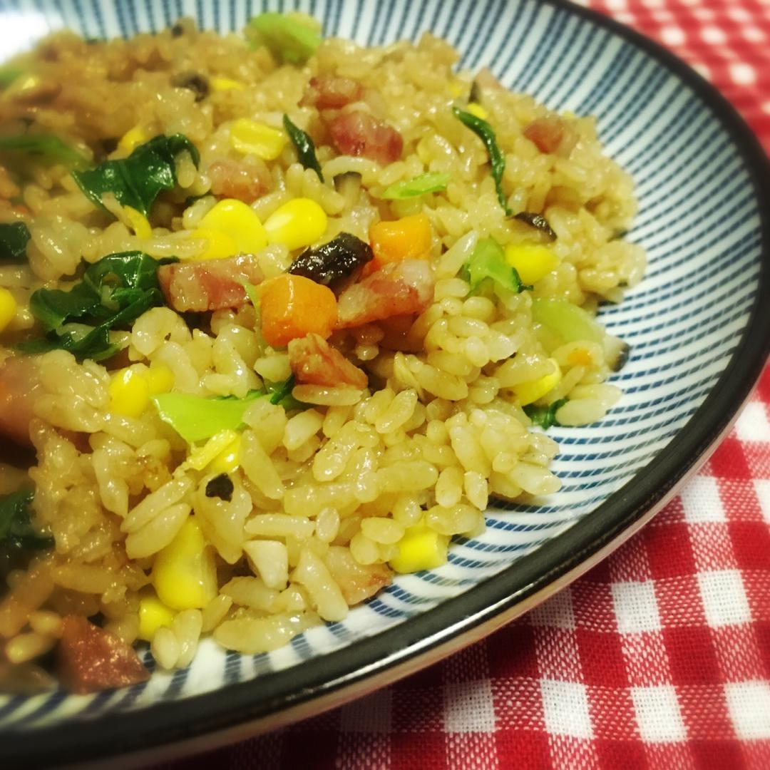 简易版腊味饭