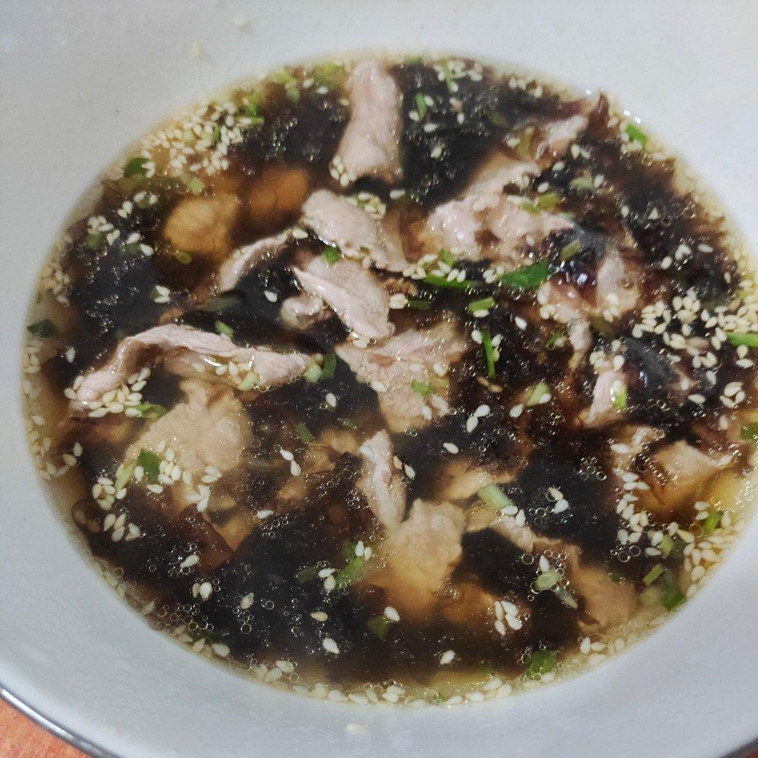 🔥这样做的肉片汤，肉质滑嫩不塞牙，特别鲜美好吃❗️