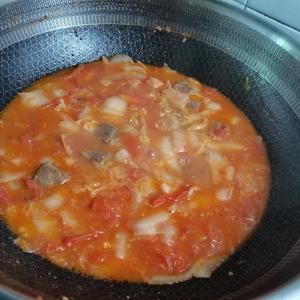 大白菜番茄蛋的做法 步骤4