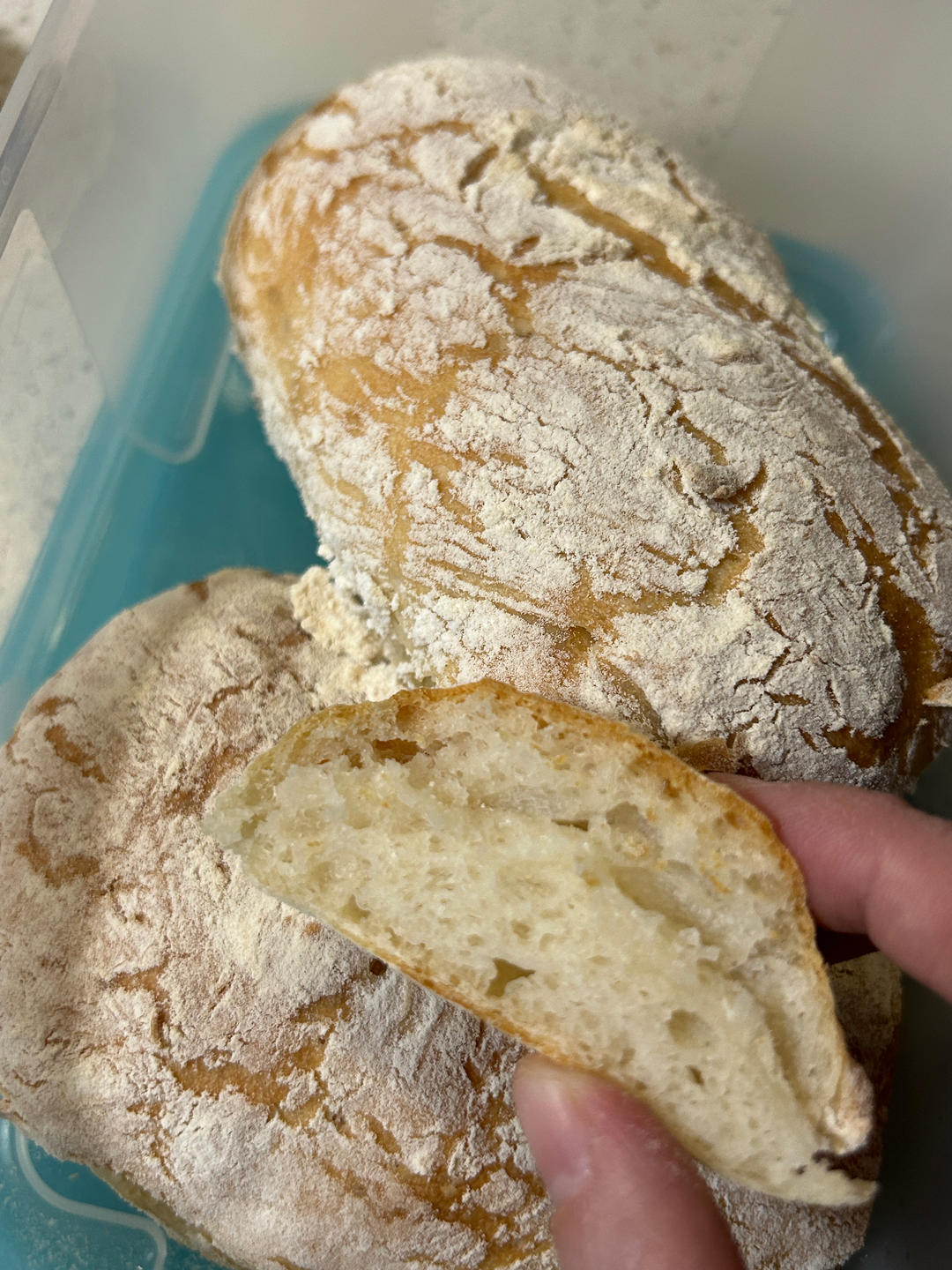 家庭版免揉～恰巴塔🥖｜一次成功超好吃