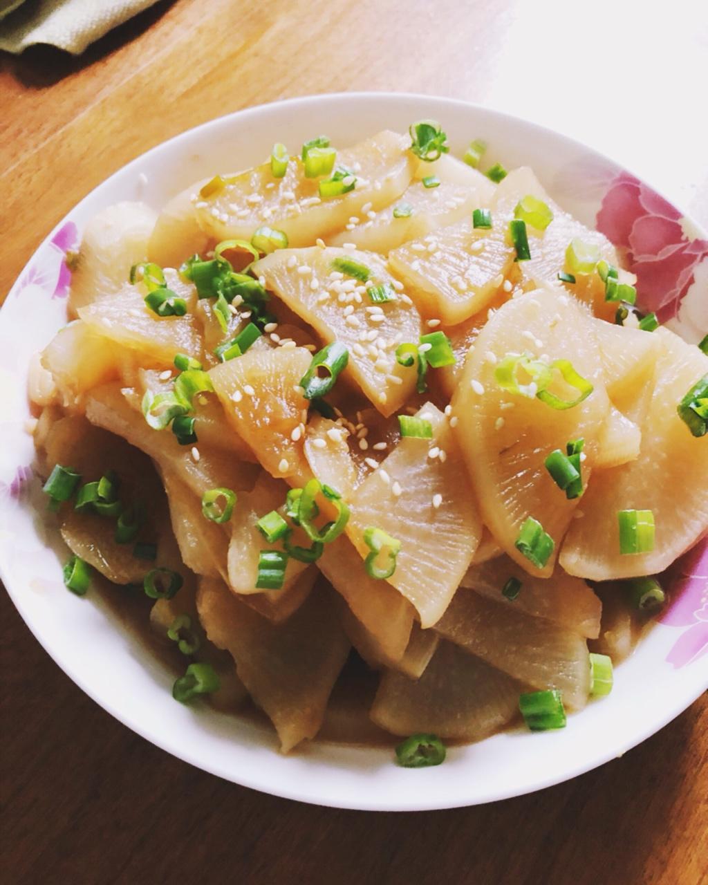 清炖白萝卜