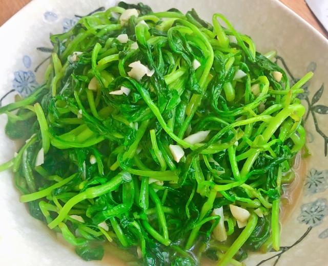 蒜蓉小油菜（鸡毛菜）的做法