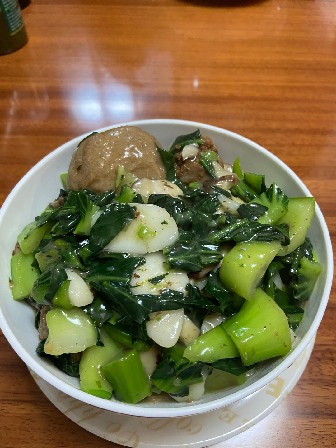 董太的私方菜--香菇青菜炒年糕