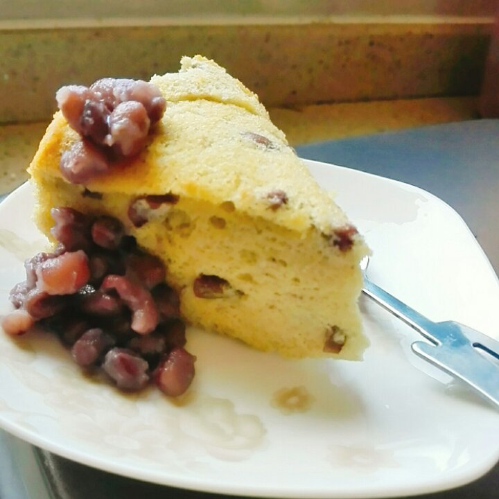 抹茶红豆戚风（果子学校）