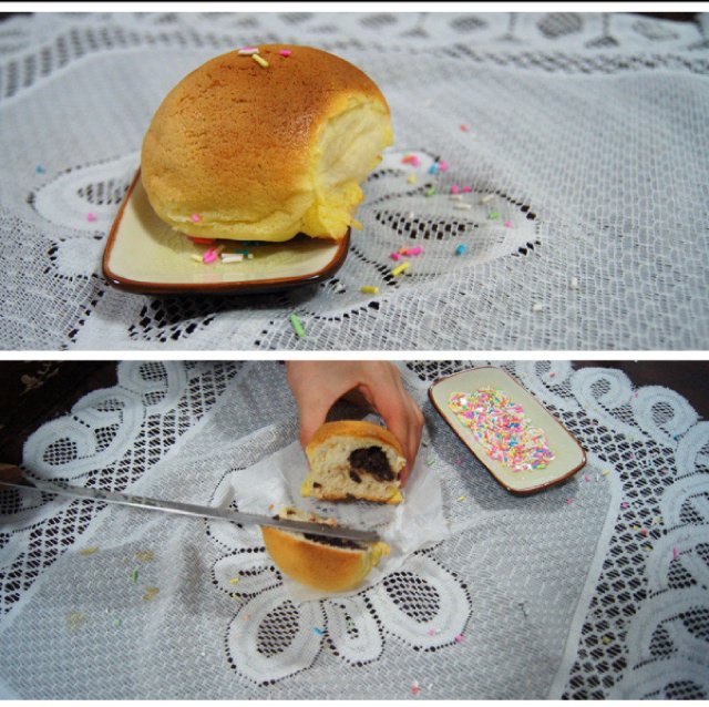 蜜豆墨西哥面包